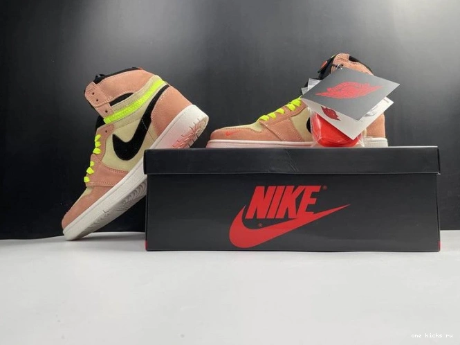 Rep High Jordan 1 Peach Air Switch CW6576-800 0528